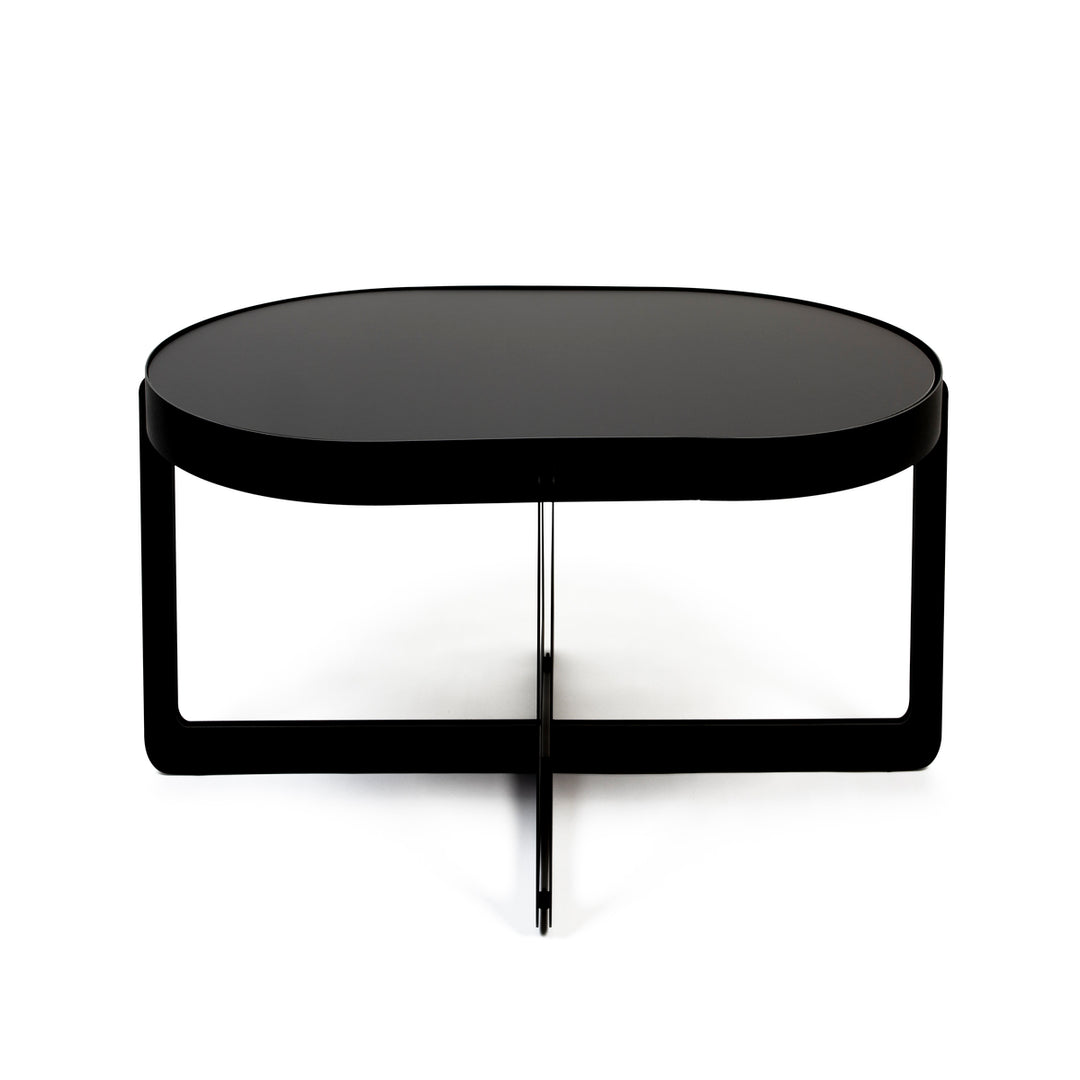 Centre Oval Coffee Table - Black Zuiver 1