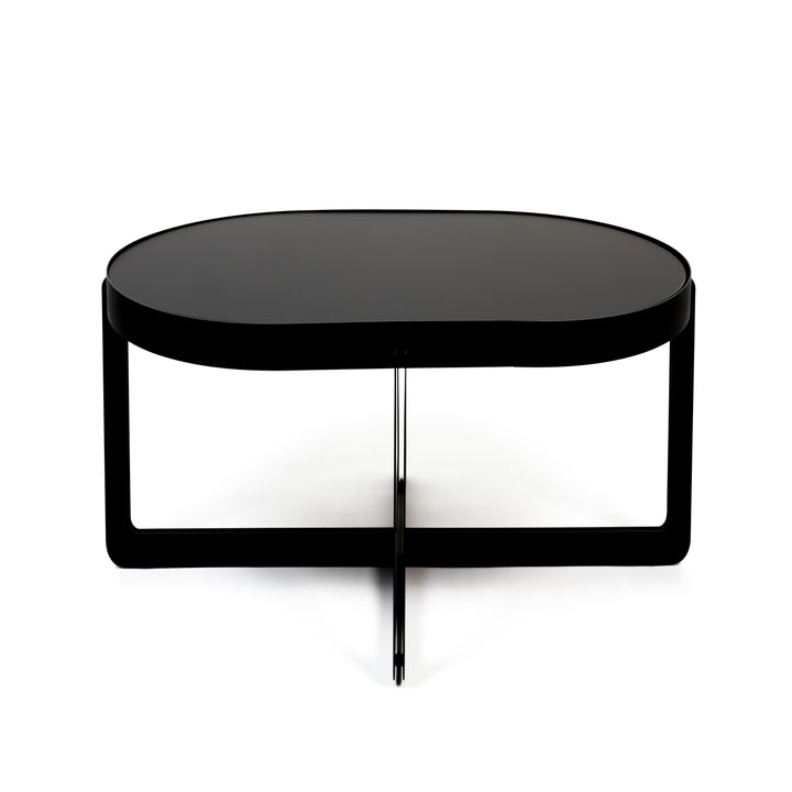 Centre Oval Coffee Table - Black Zuiver 1