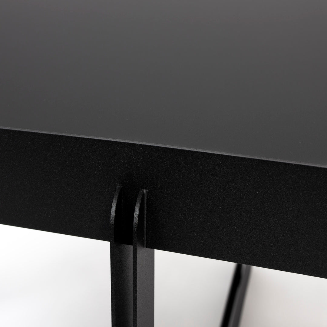 Centre Oval Coffee Table - Black Zuiver 5