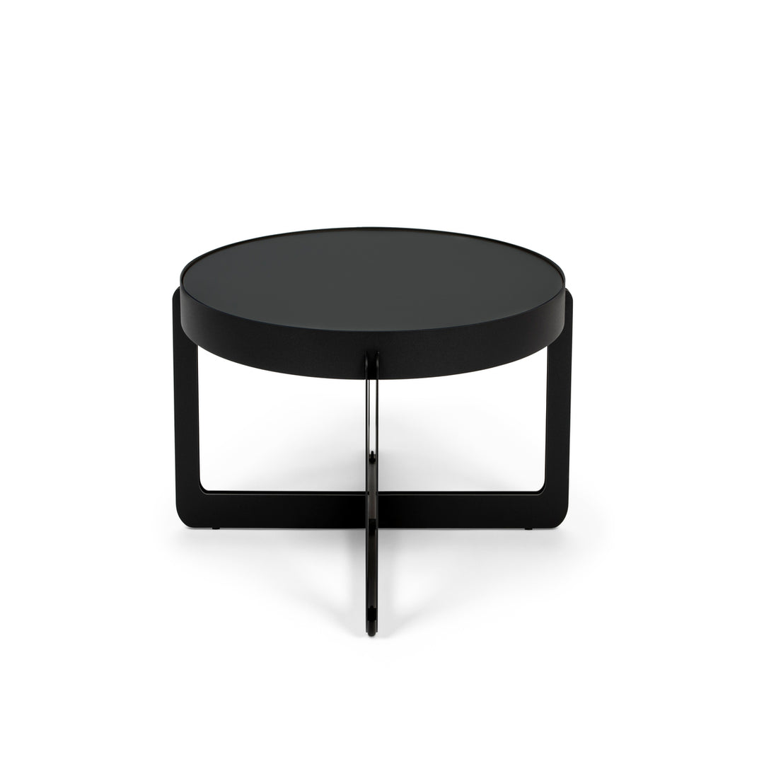 Centre Round Coffee Table - Black Zuiver 2