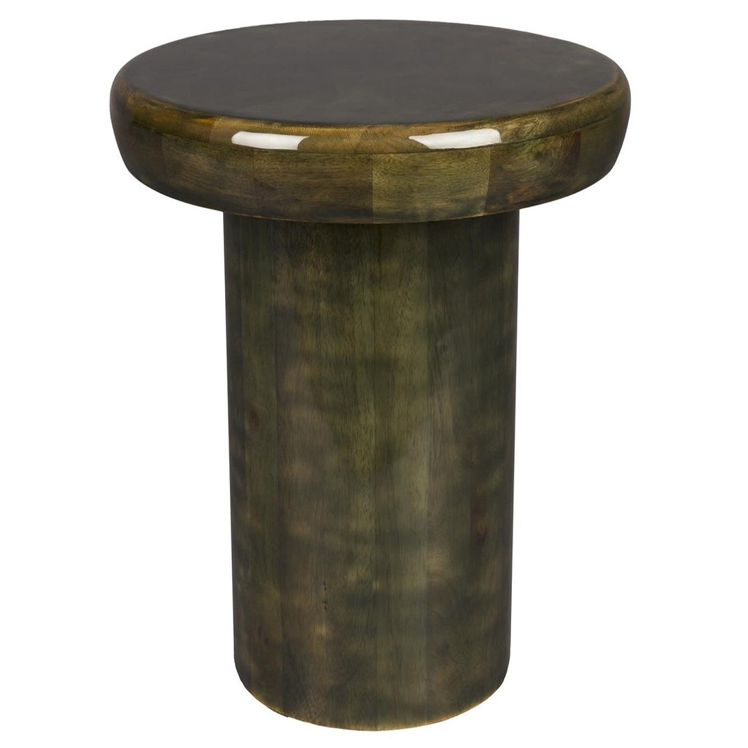 Mush Round Side Table - Green Dutchbone 1