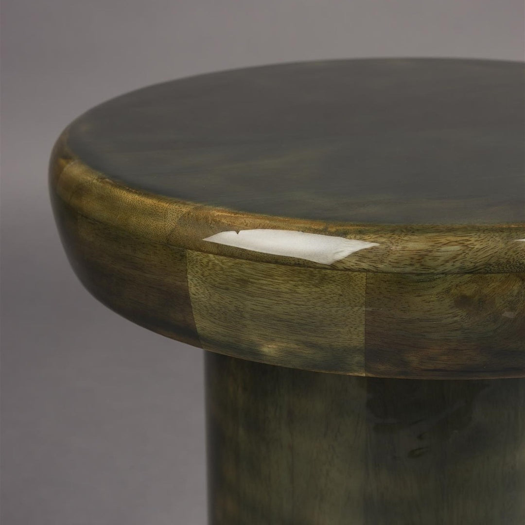 Mush Round Side Table - Green Dutchbone 4