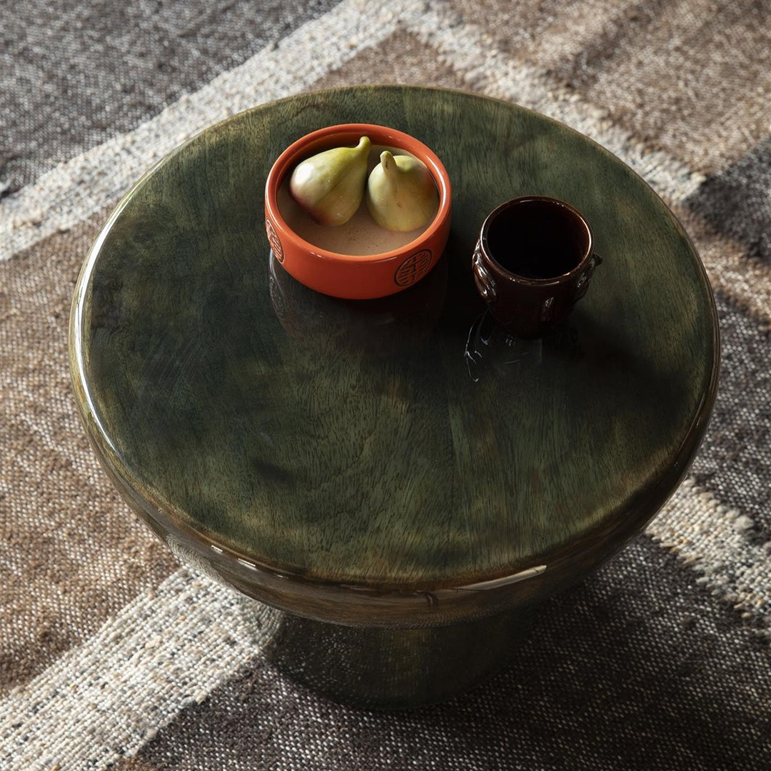 Mush Round Side Table - Green Dutchbone 9