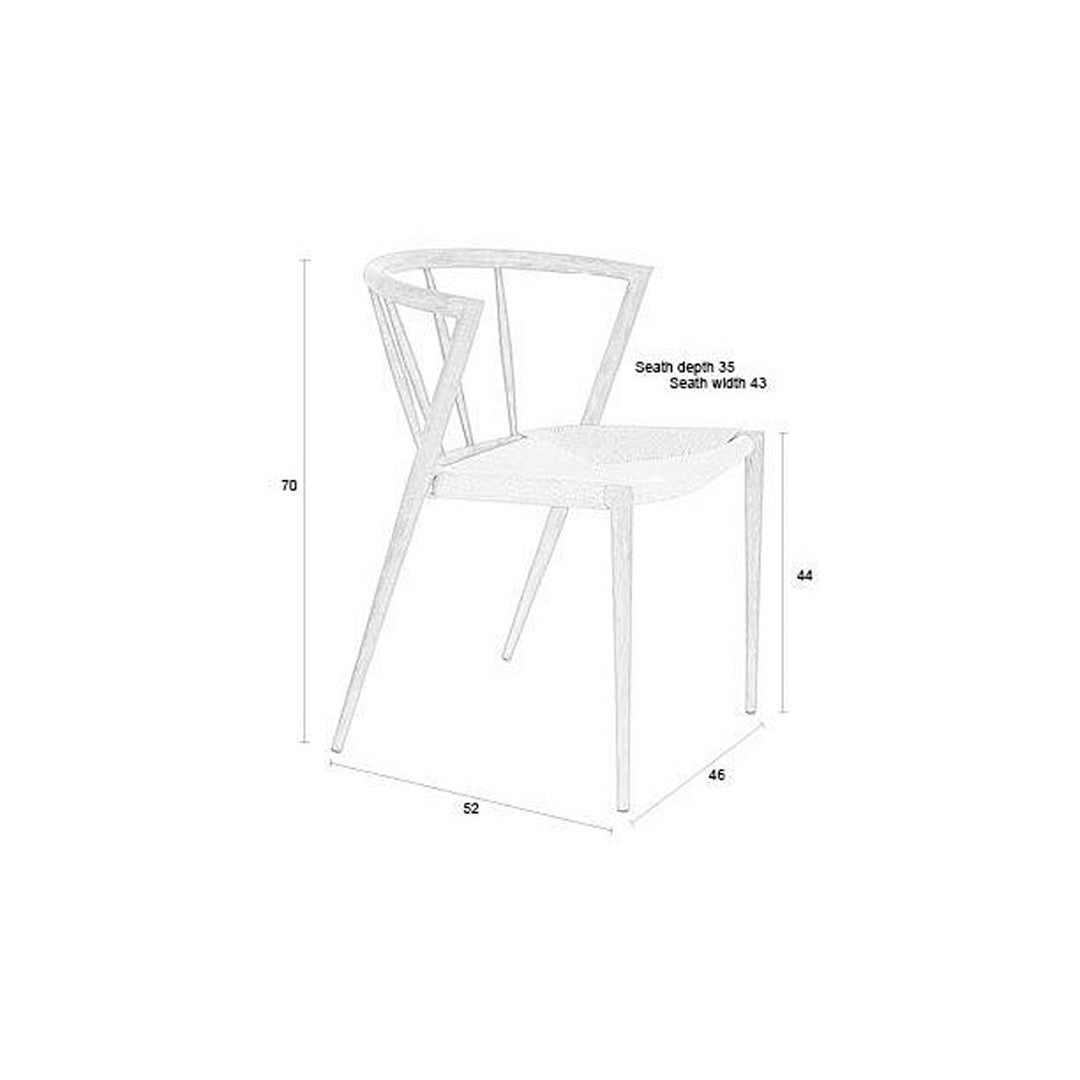 Che Chair - Walnut Zuiver 12