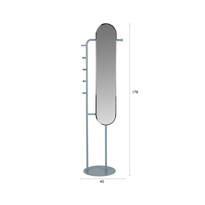 Vero Standing Mirror - Blue Zuiver 8