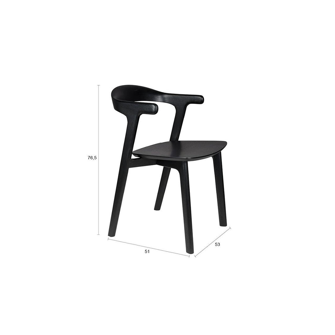 Northwood Set of 2 Chairs - Black Zuiver 12