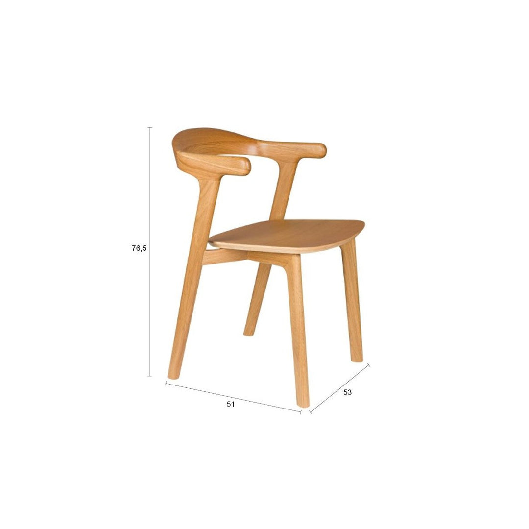 Northwood Set of 2 Chairs - Natural Zuiver 11