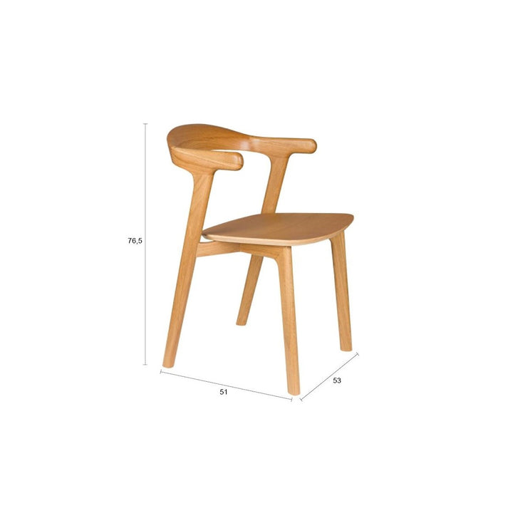 Northwood Set of 2 Chairs - Natural Zuiver 11