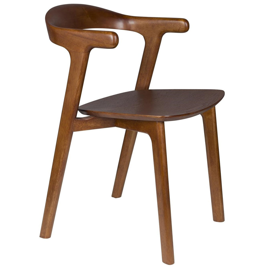 Northwood Set of 2 Chairs - Walnut Zuiver 4