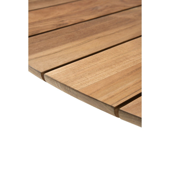 Circle Outdoor Round Dining Table - Teak Ethnicraft 5