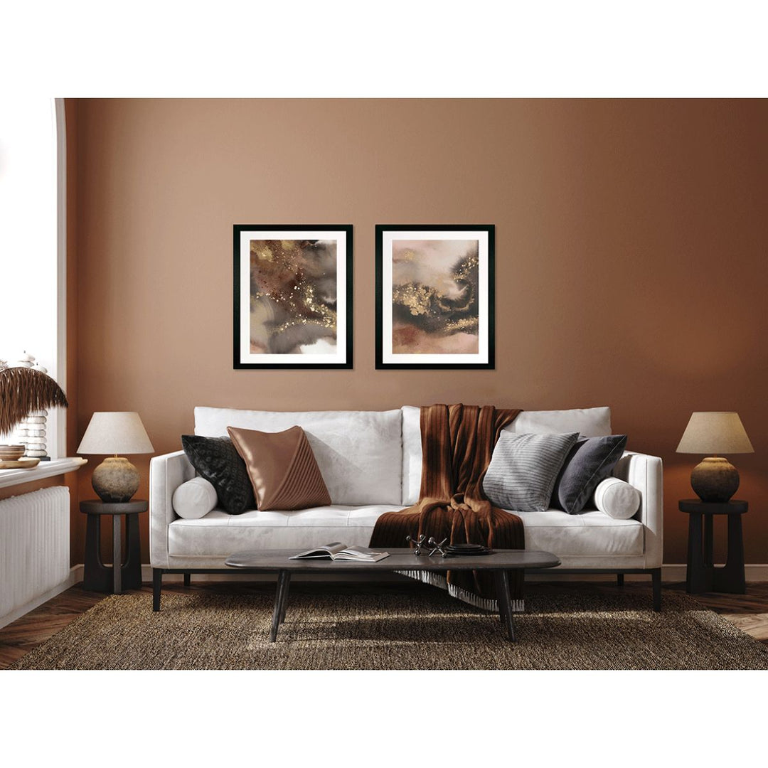 Cafe au Lait Sparkle II Wall Art