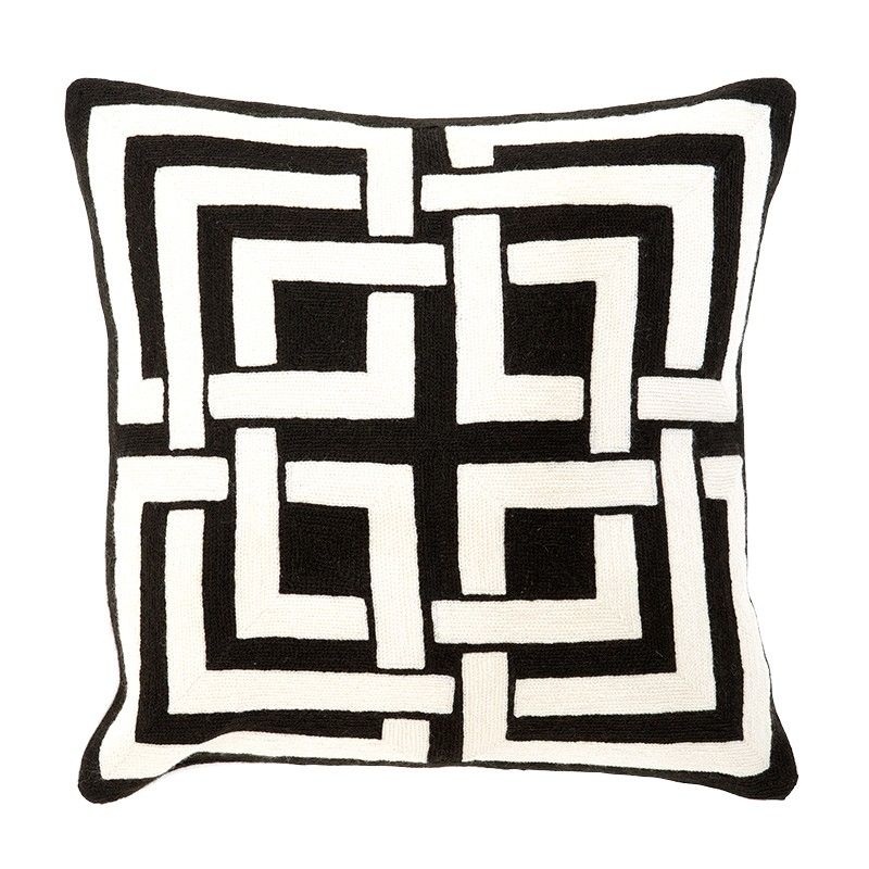 Blakes Cushion - Black & White Eichholtz 1