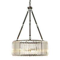 Eichholtz infinity Chandelier in Bronze Highlight Finish