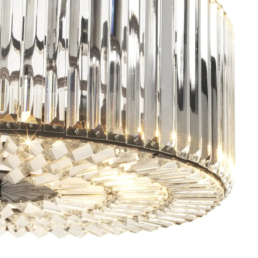 Eichholtz infinity Chandelier in Bronze Highlight Finish