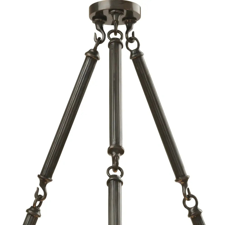 infinity Chandelier - Bronze Highlight Finish Eichholtz 4