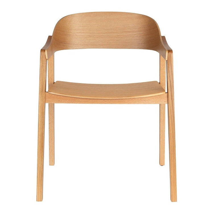 Westlake Set of 2 Dining Armchairs - Natural Dutchbone 1