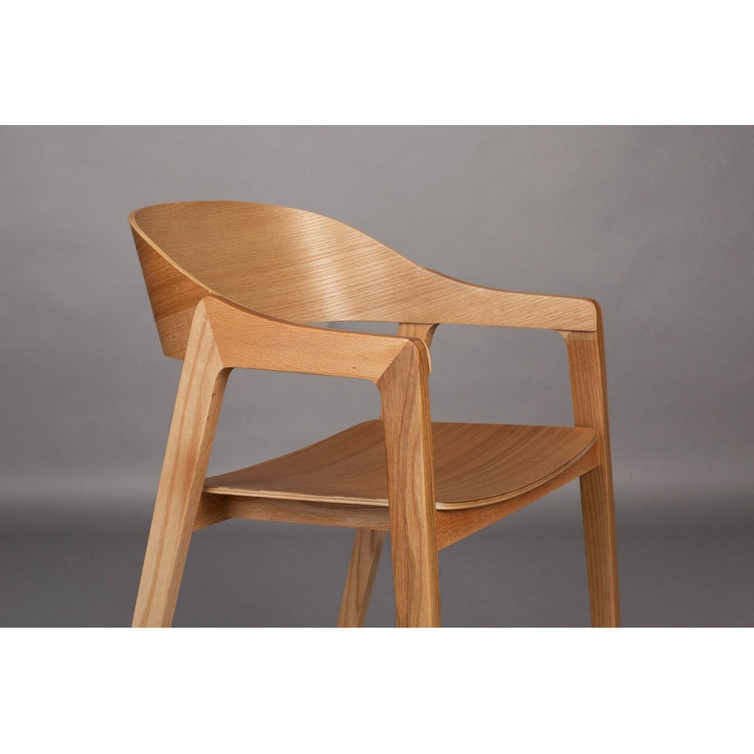 Westlake Set of 2 Dining Armchairs - Natural Dutchbone 11