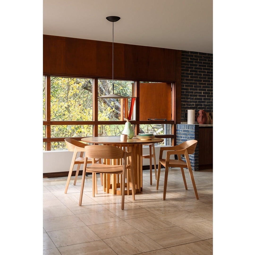 Westlake Set of 2 Dining Armchairs - Natural Dutchbone 4