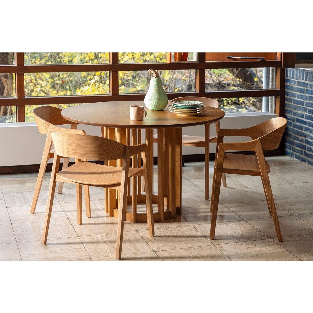 Westlake Set of 2 Dining Armchairs - Natural Dutchbone 2