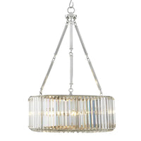 Eichholtz infinity Chandelier in Nickel Finish