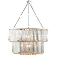 Eichholtz infinity Double Chandelier in Nickel Finish