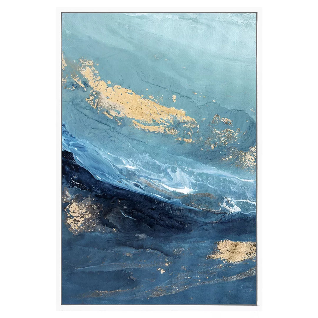 Peaceful Seaside Triptych I Wall Art