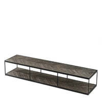 Eichholtz La Varenne Long Coffee Table in Weathered Oak