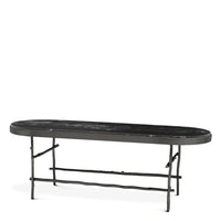 Eichholtz Tomasso Oval Coffee Table in Bronze Finish