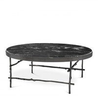 Eichholtz Tomasso Round Coffee Table in Bronze Finish