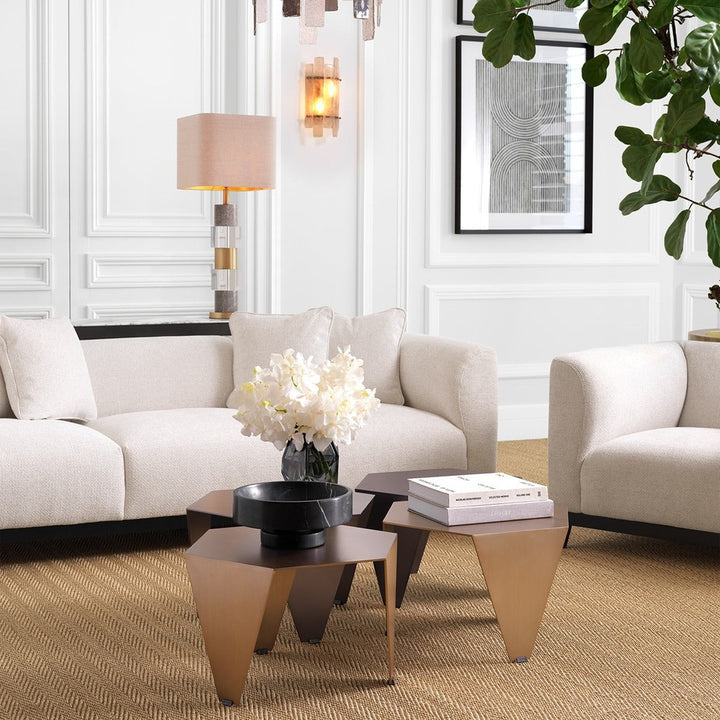 Caprera Wall Lamp - Antique Brass