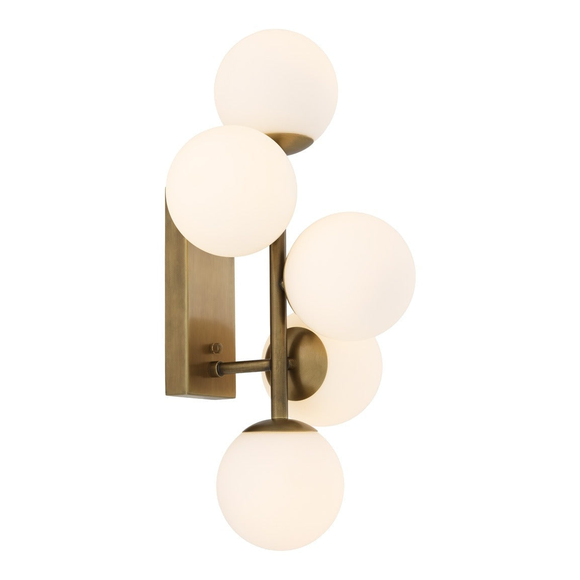 Eichholtz Libris Wall Lamp in Antique Brass Finish