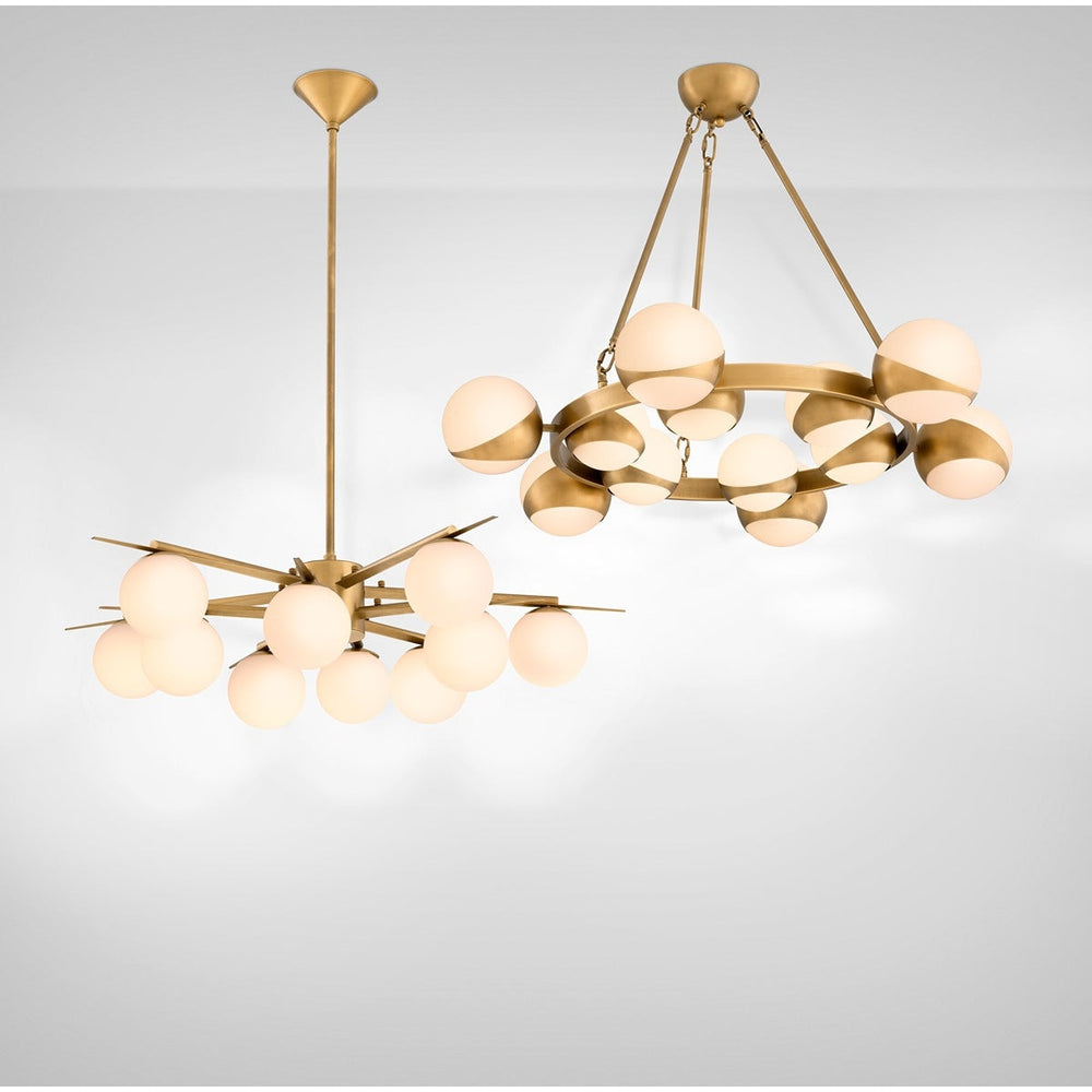 Piazetta Chandelier - Antique Brass Finish Eichholtz 2