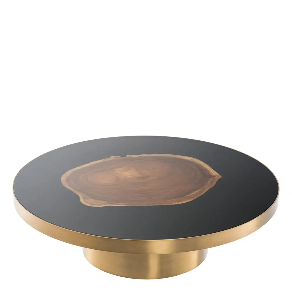 Eichholtz Concord Coffee Table in A Brushed Brass Finish