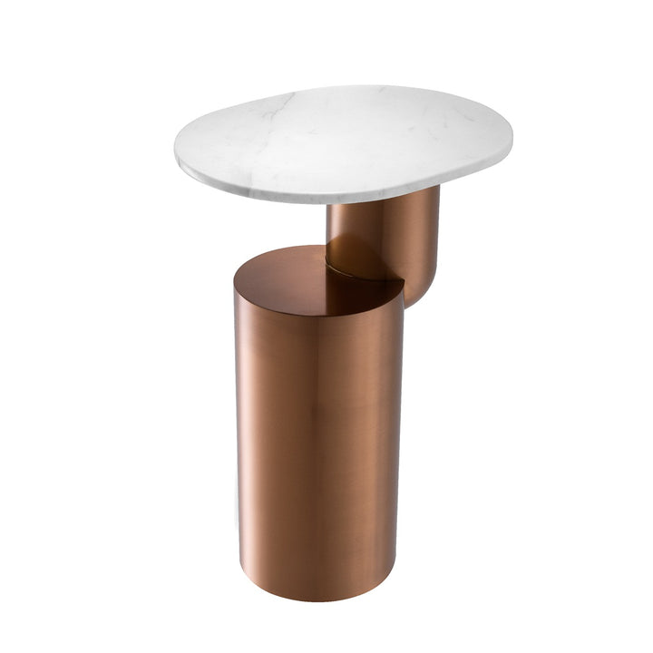Tosca Side Table - Brushed Copper