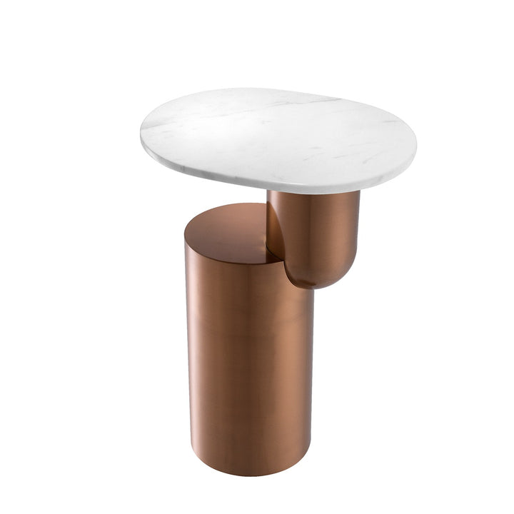 Tosca Side Table - Brushed Copper
