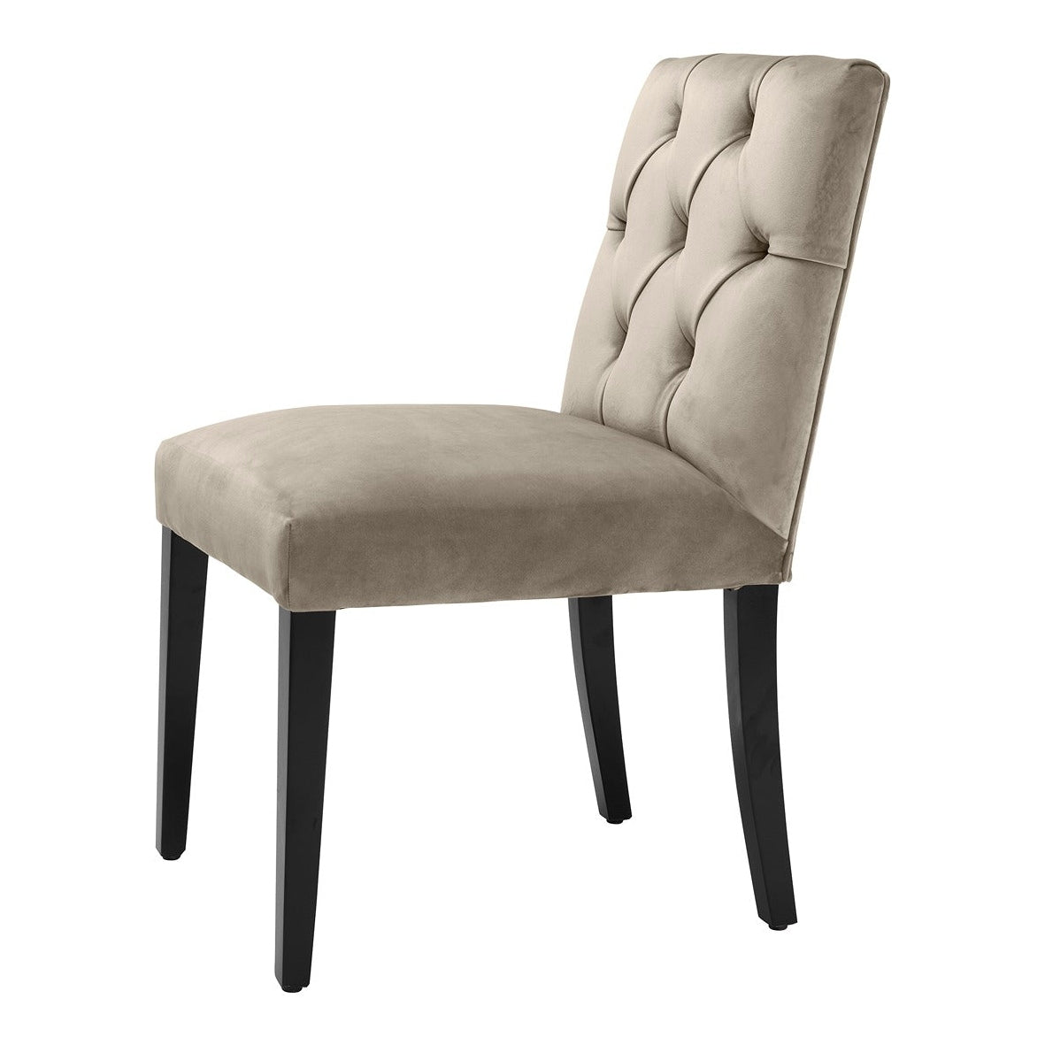 Eichholtz Atena Dining Chair in Savona Greige Velvet