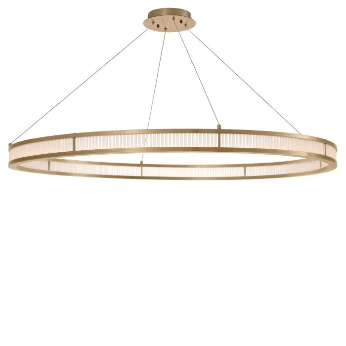 Damien XL Chandelier - Antique Brass Eichholtz 3