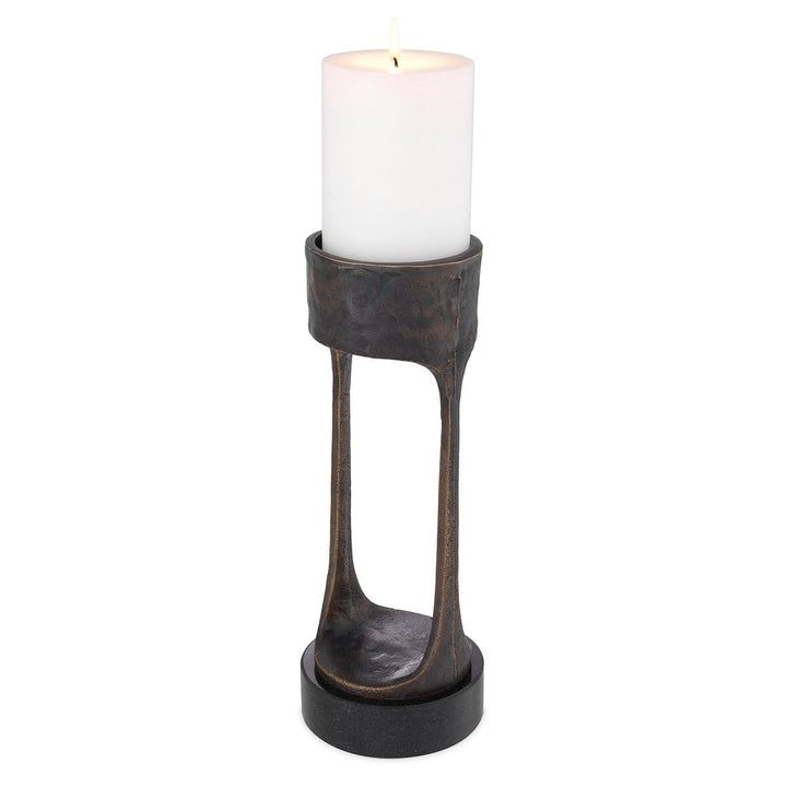 Bologna Large Candle Holder - Bronze Eichholtz 2