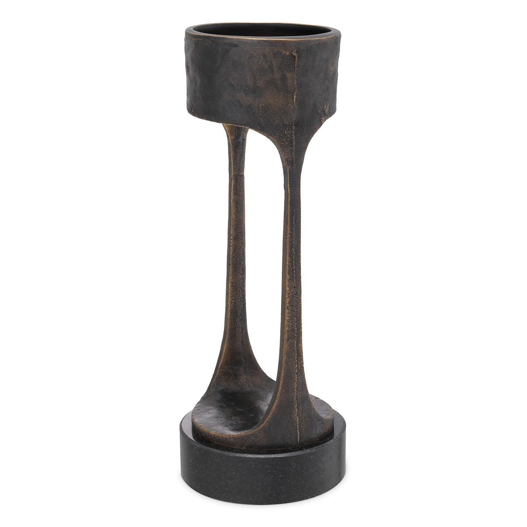 Bologna Large Candle Holder - Bronze Eichholtz 1