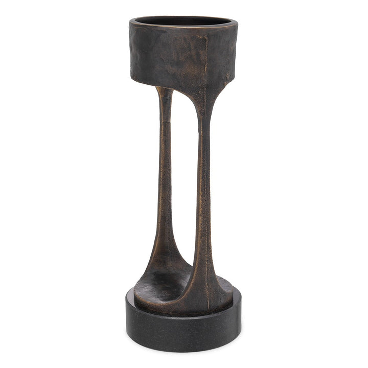 Bologna Large Candle Holder - Bronze Eichholtz 1