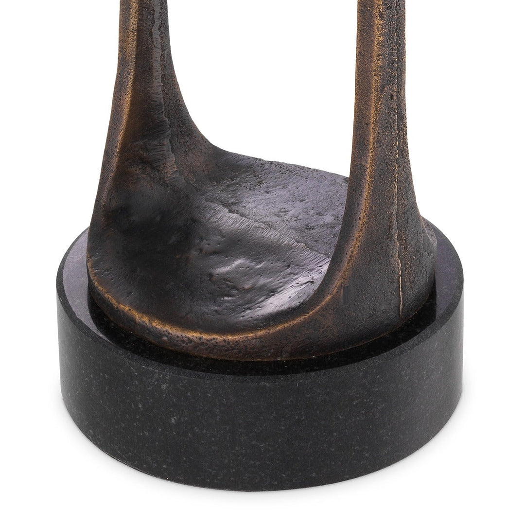 Bologna Large Candle Holder - Bronze Eichholtz 4
