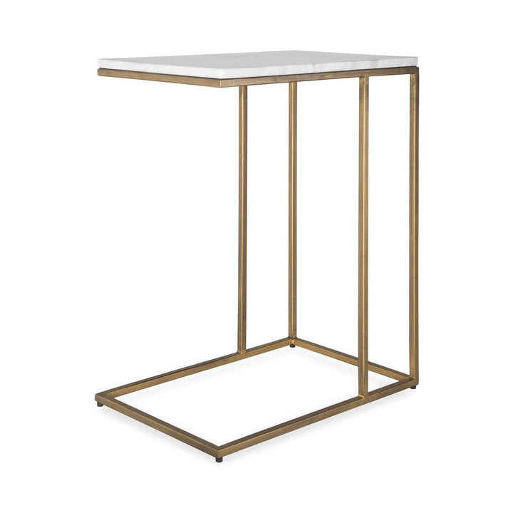 Thomas Side Table - Antique Brass Keiichi 4