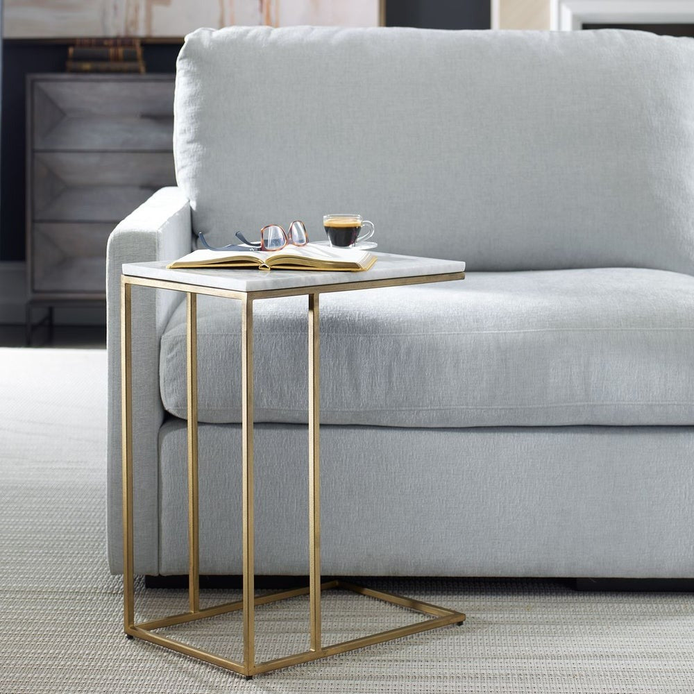 Thomas Side Table - Antique Brass Keiichi 3