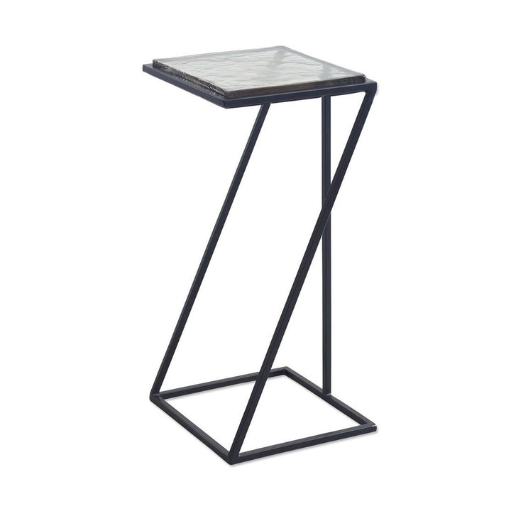 Chamber Square Side Table - Black Keiichi 3