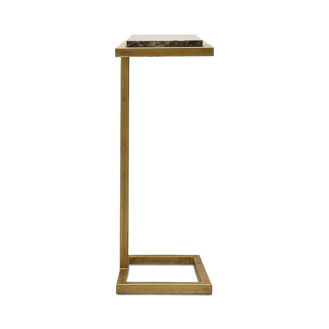 Myra Side Table - Antique Gold Keiichi 1