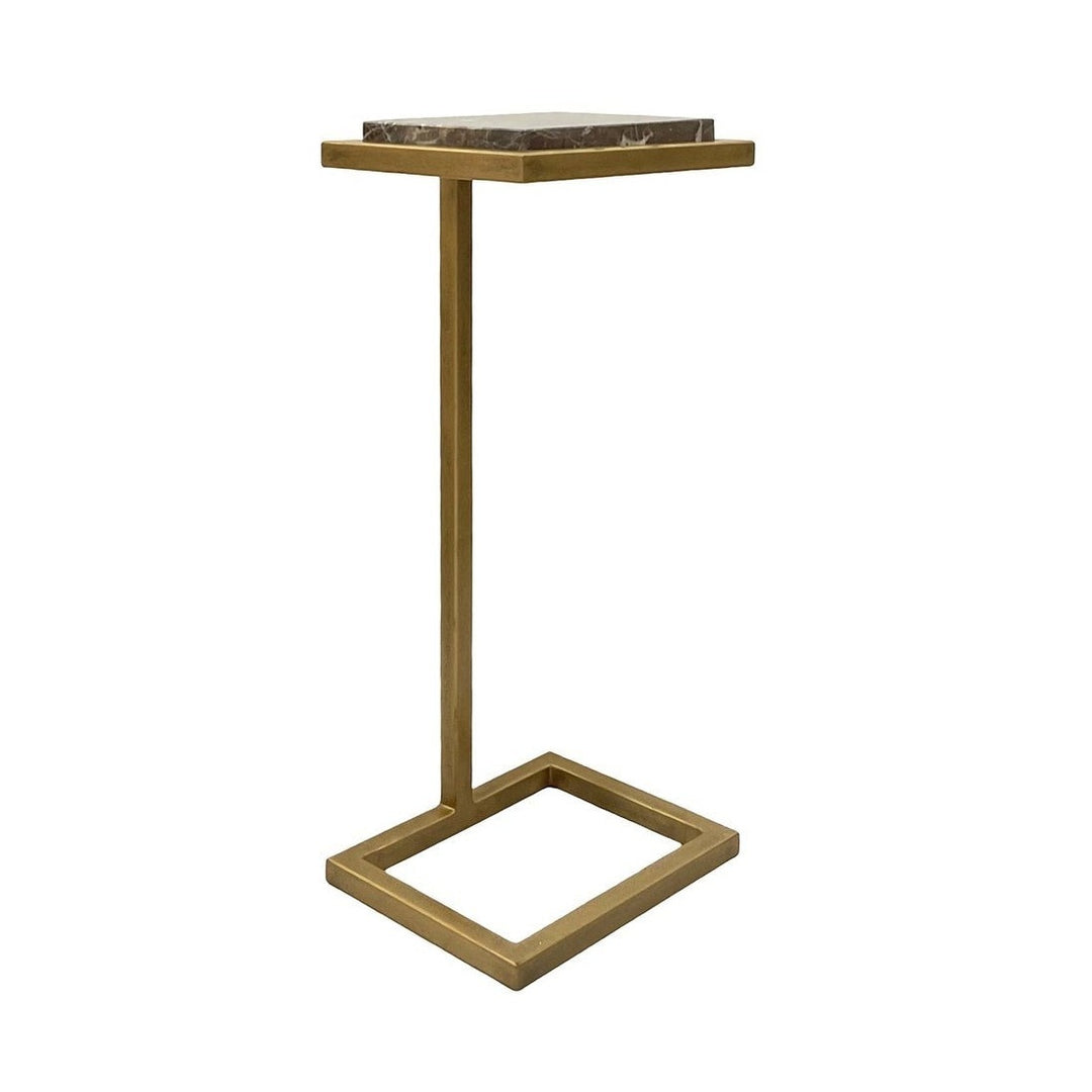 Myra Side Table - Antique Gold Keiichi 2