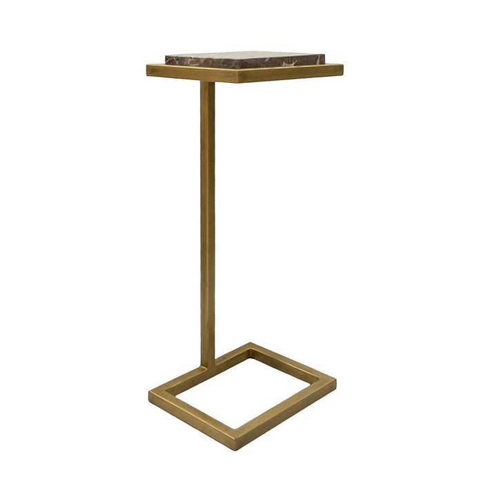 Myra Side Table - Antique Gold Keiichi 2