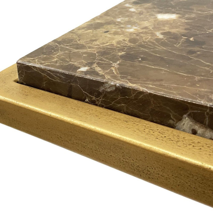 Myra Side Table - Antique Gold Keiichi 4