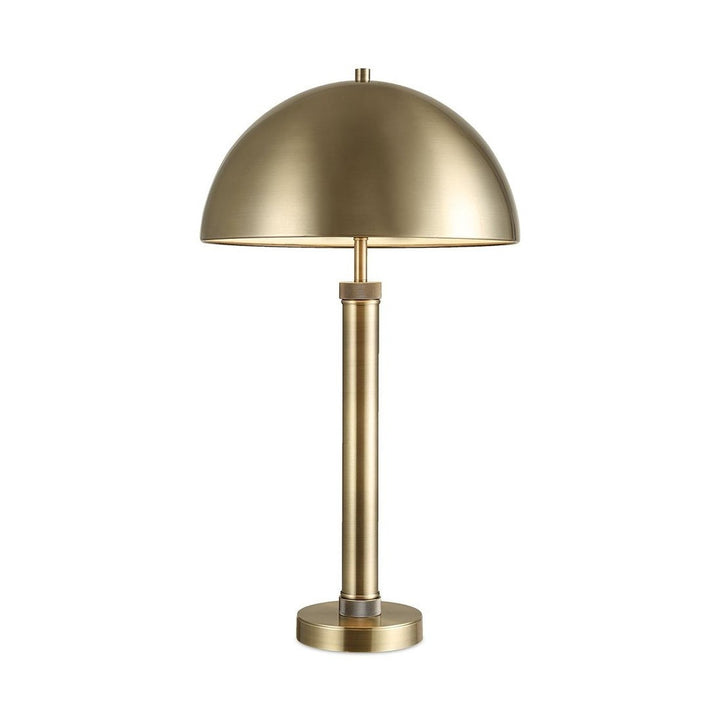 Charles Table Lamp - Antique Brass Keiichi 1
