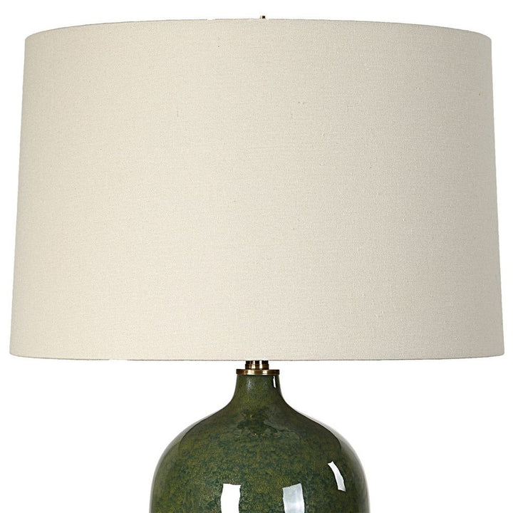 Savannah Table Lamp - Emerald Green Keiichi 4